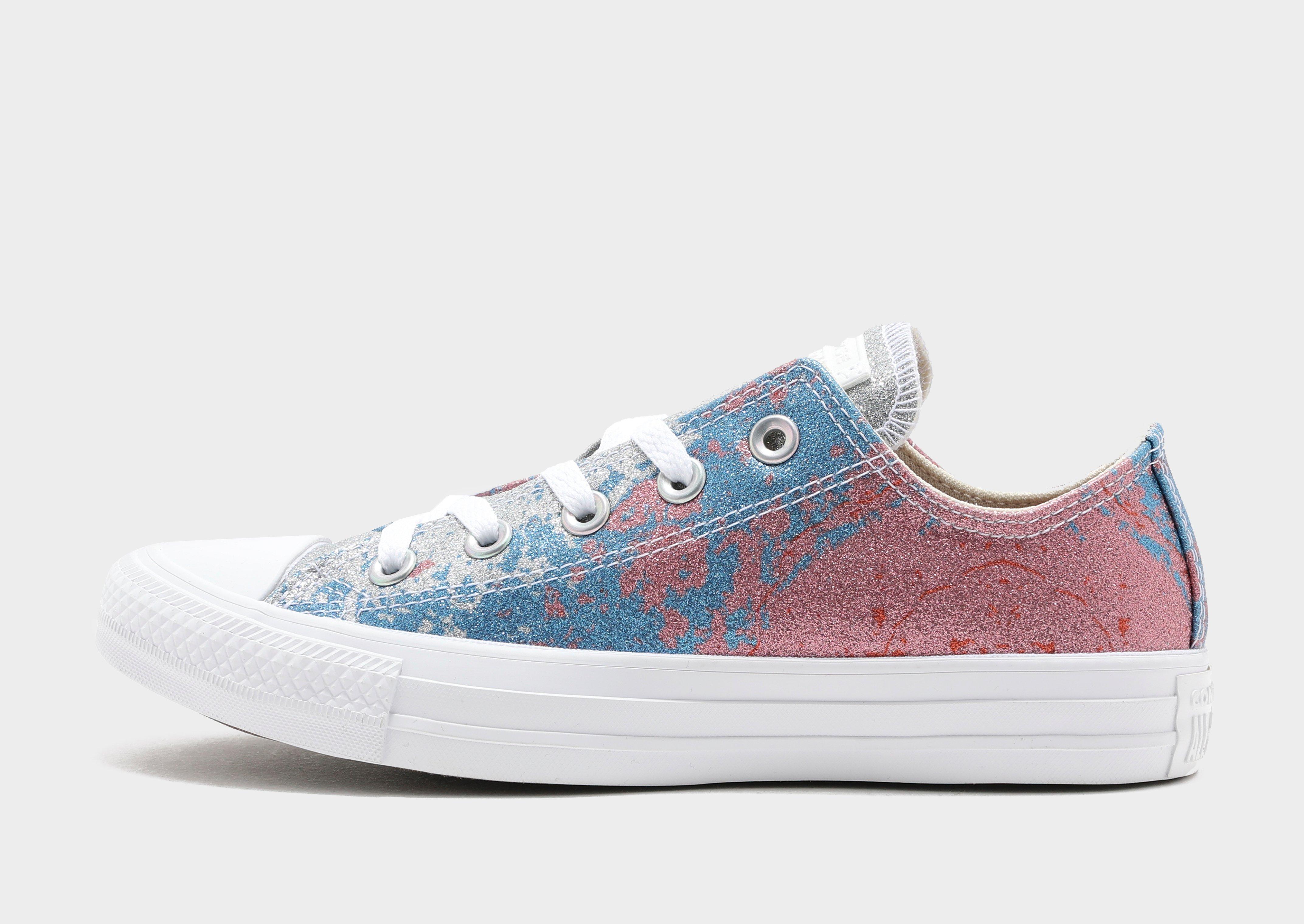 converse all star glitter ox