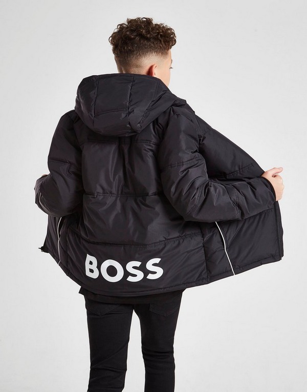 BOSS Back Logo Puffer Jacket Junior