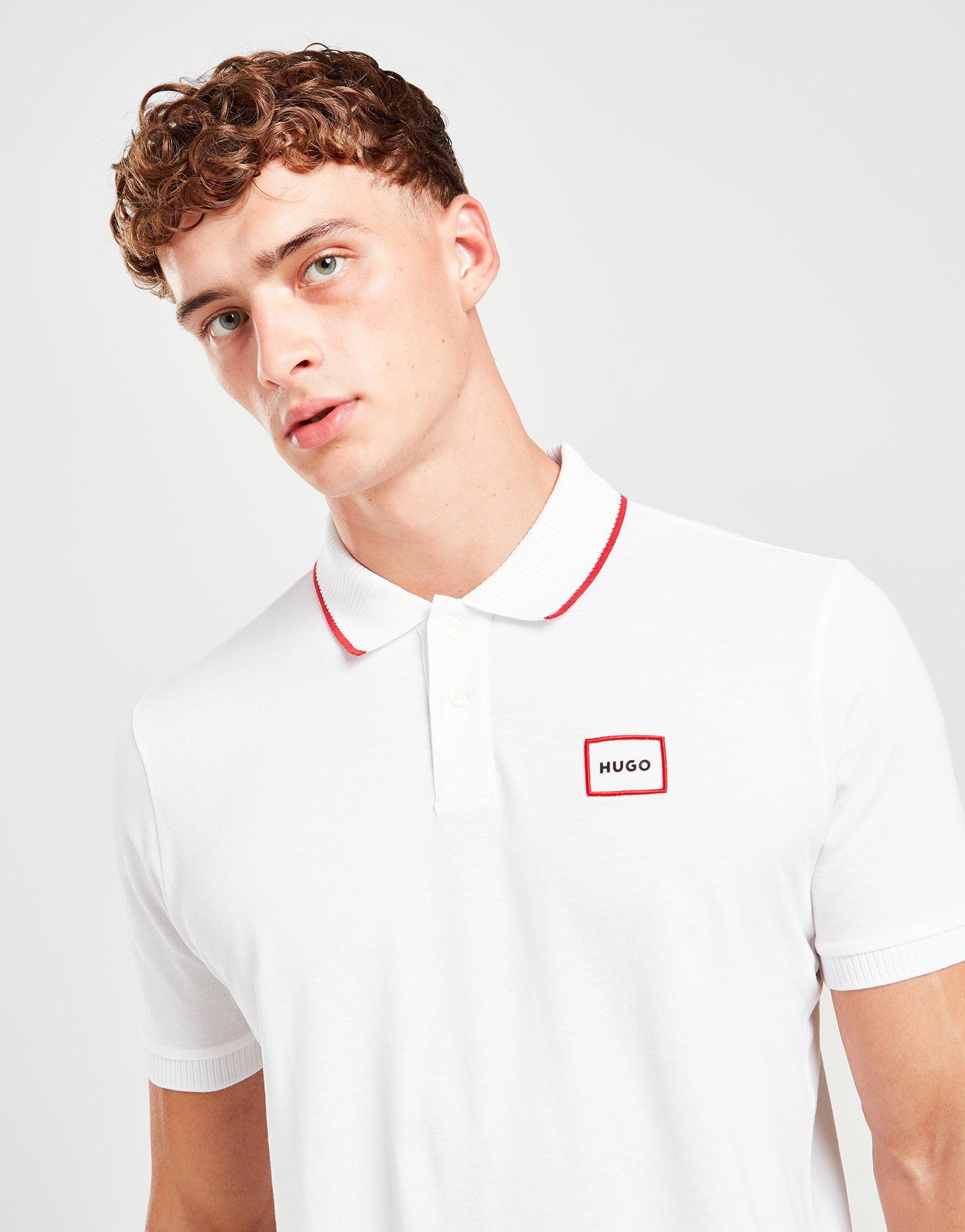 HUGO Demlock Embroidered Polo Shirt