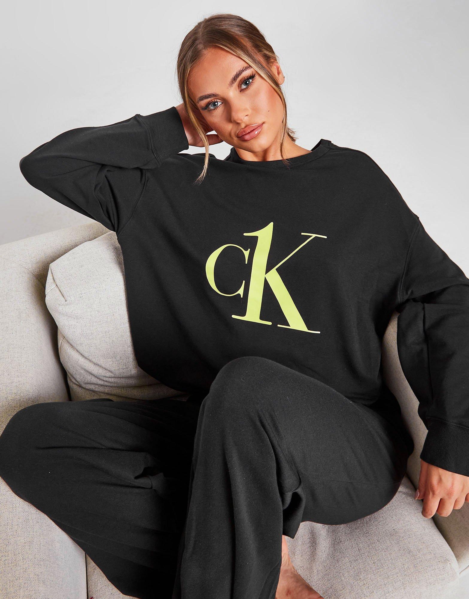 Calvin Klein CK ONE Long Sleeve Crew Sweatshirt