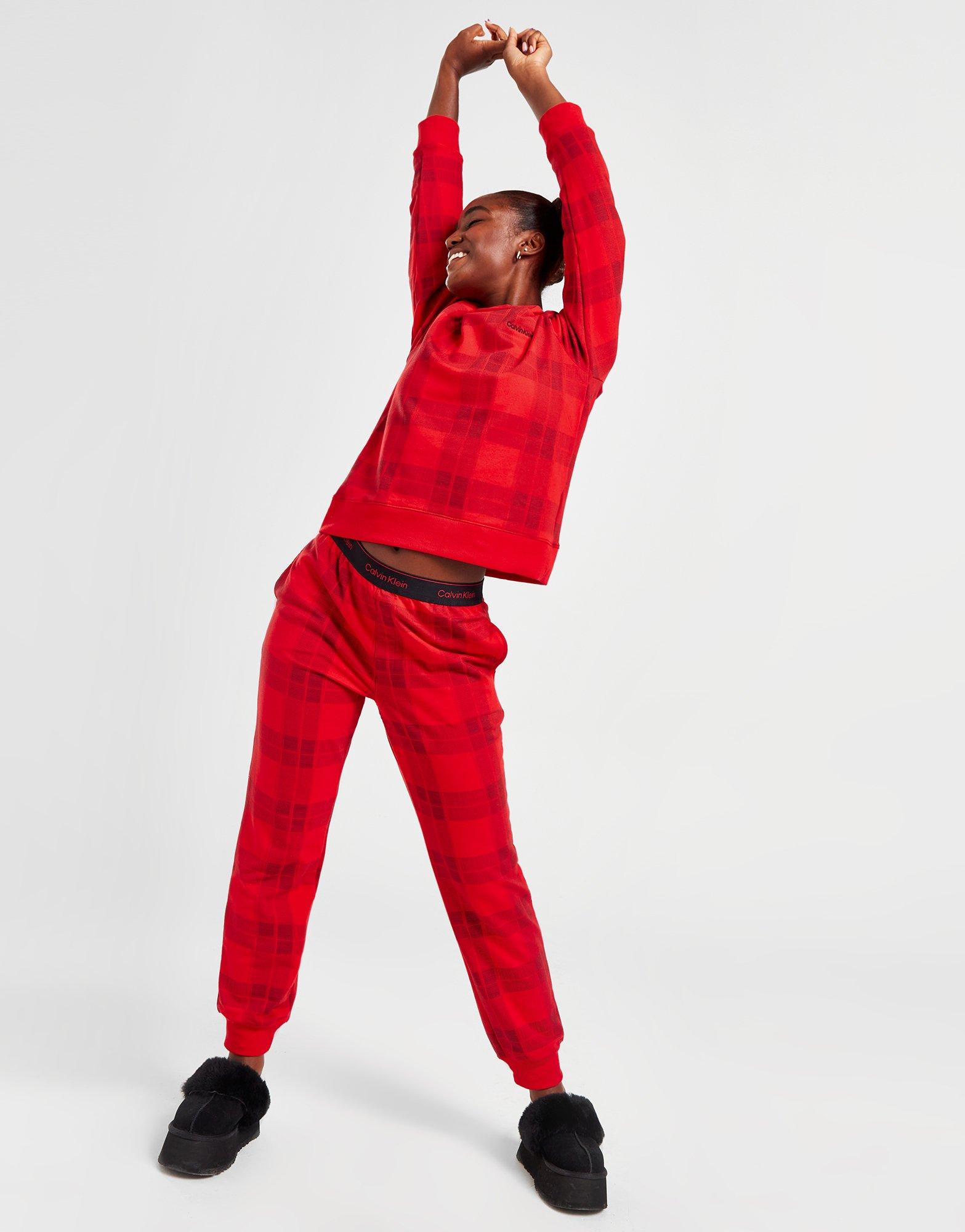 Calvin Klein Plaid Tape Joggers