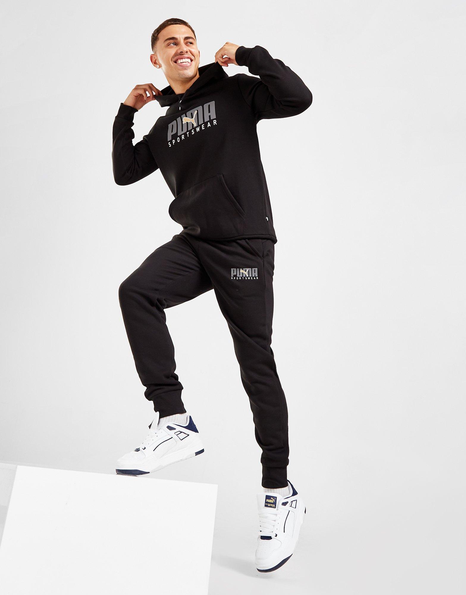 Puma joggers outlet black