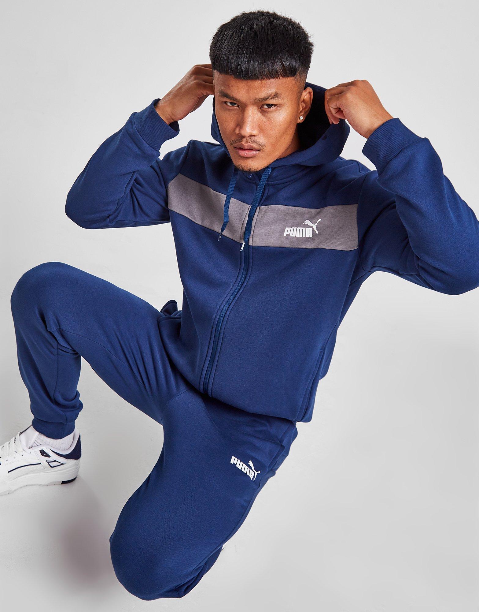 Puma chándal Panel en Azul