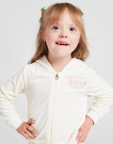 JUICY COUTURE Girls' Velour Full Zip Hooded Trainingsanzug Baby