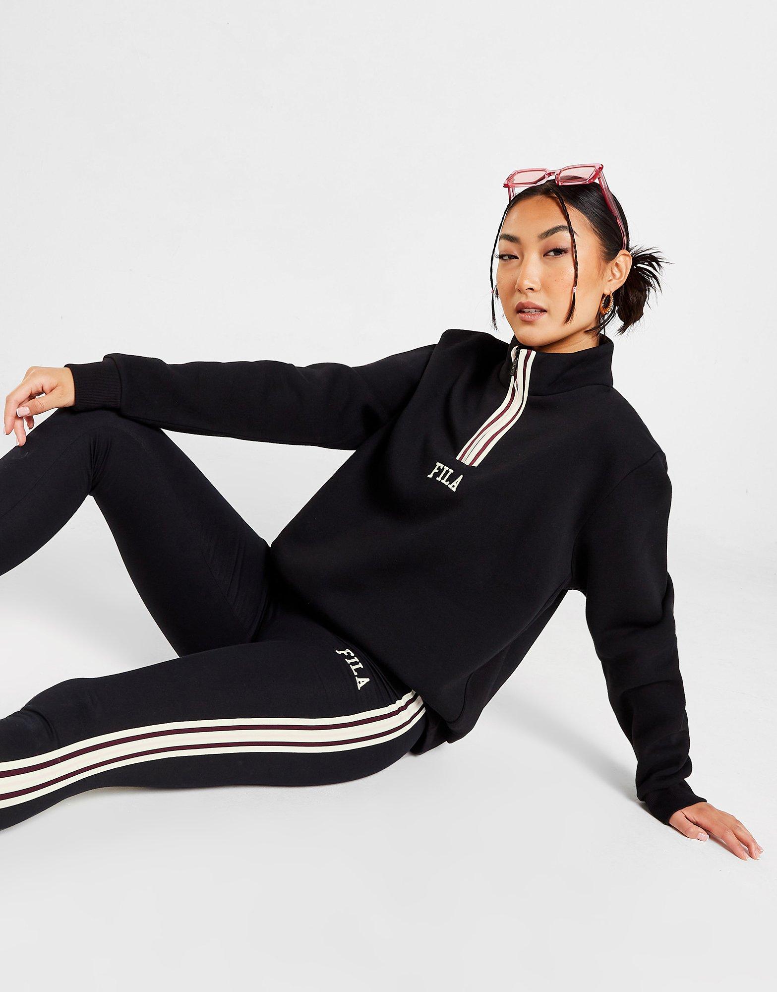 Fila Stripe 1/4 Zip Sweatshirt