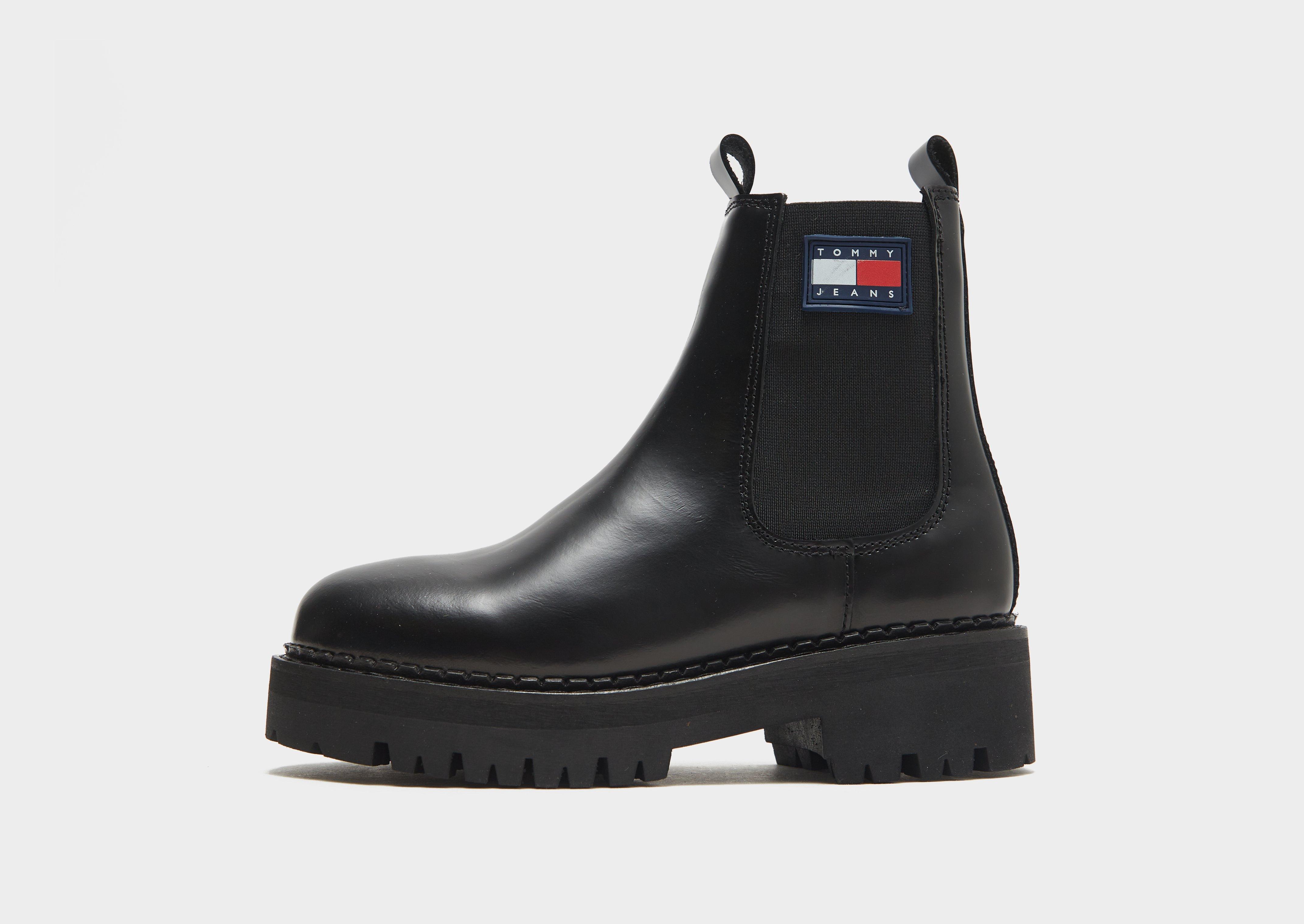 tommy jeans urban leather chelsea women's