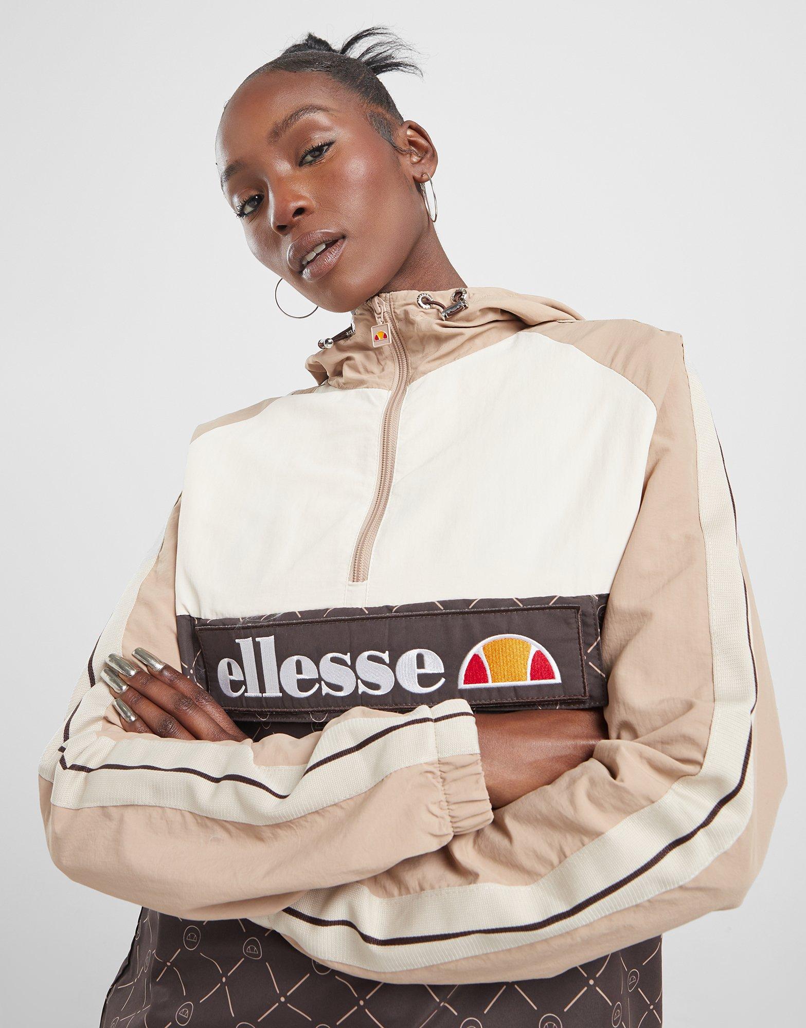 Ellesse All Over Print 1/4 Zip Light Jacket