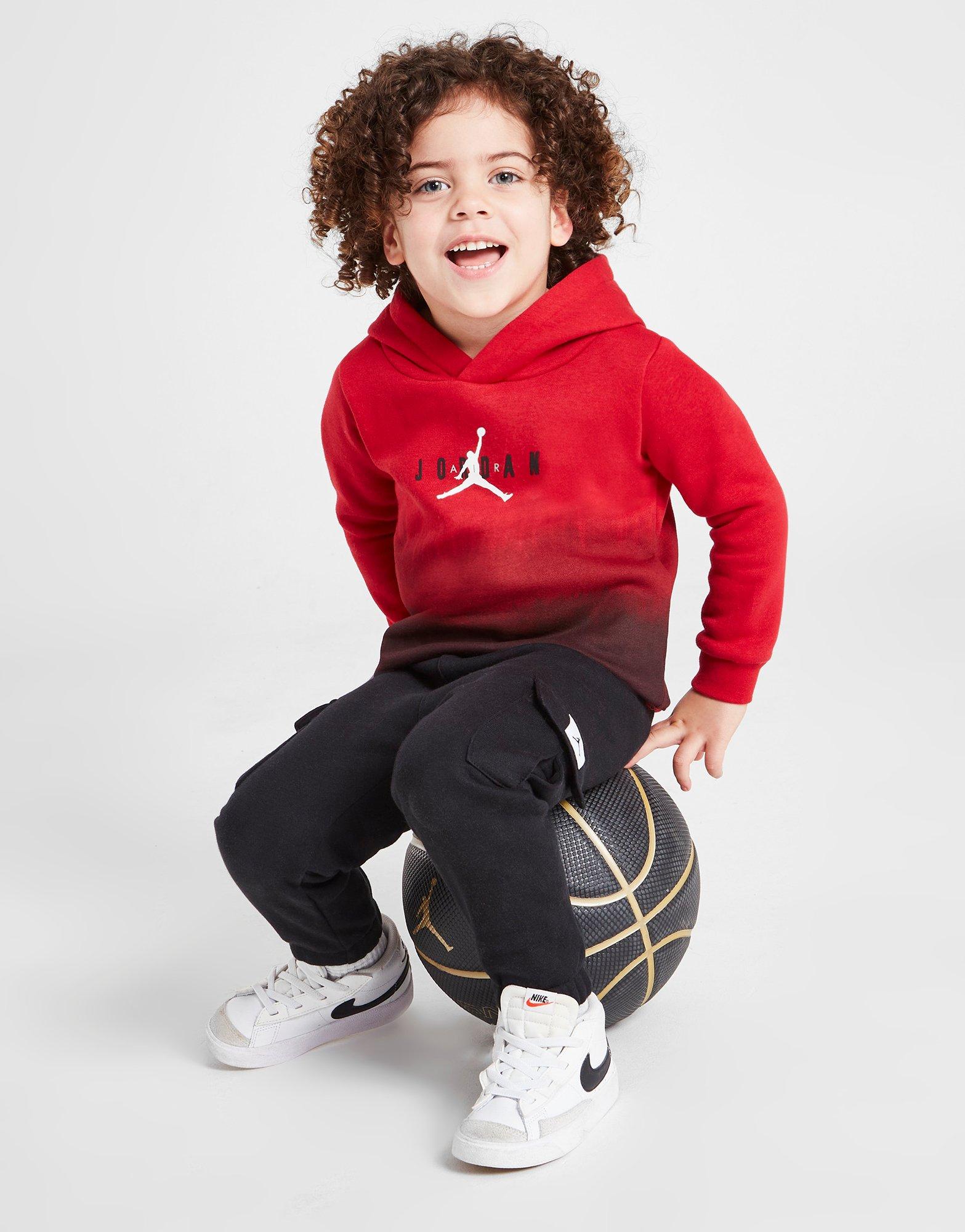 Red Jordan Tie Dye Cargo Overhead Tracksuit Infant | JD Sports UK