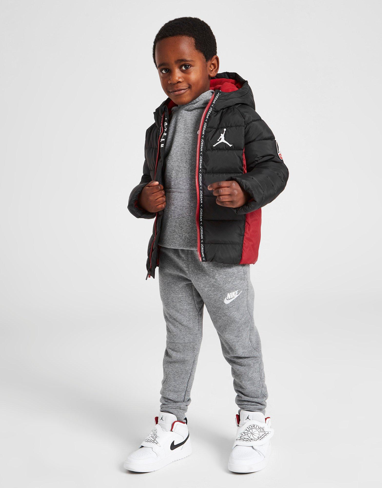 Black Jordan Jumpman Tape Jacket Children - JD Sports Global