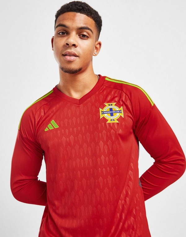 Cadera explique Artes literarias adidas Northern Ireland 2022 Goalkeeper Shirt en Rojo | JD Sports España