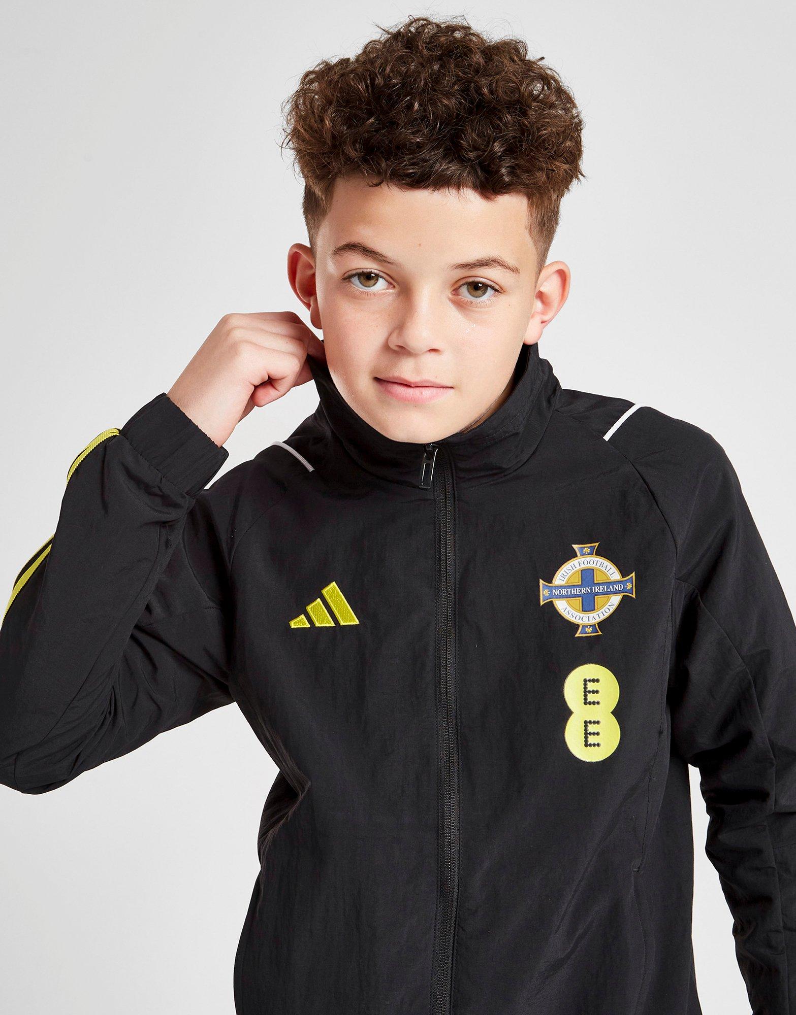 adidas Northern Ireland Tiro 23 Presentation Jacket Jnr