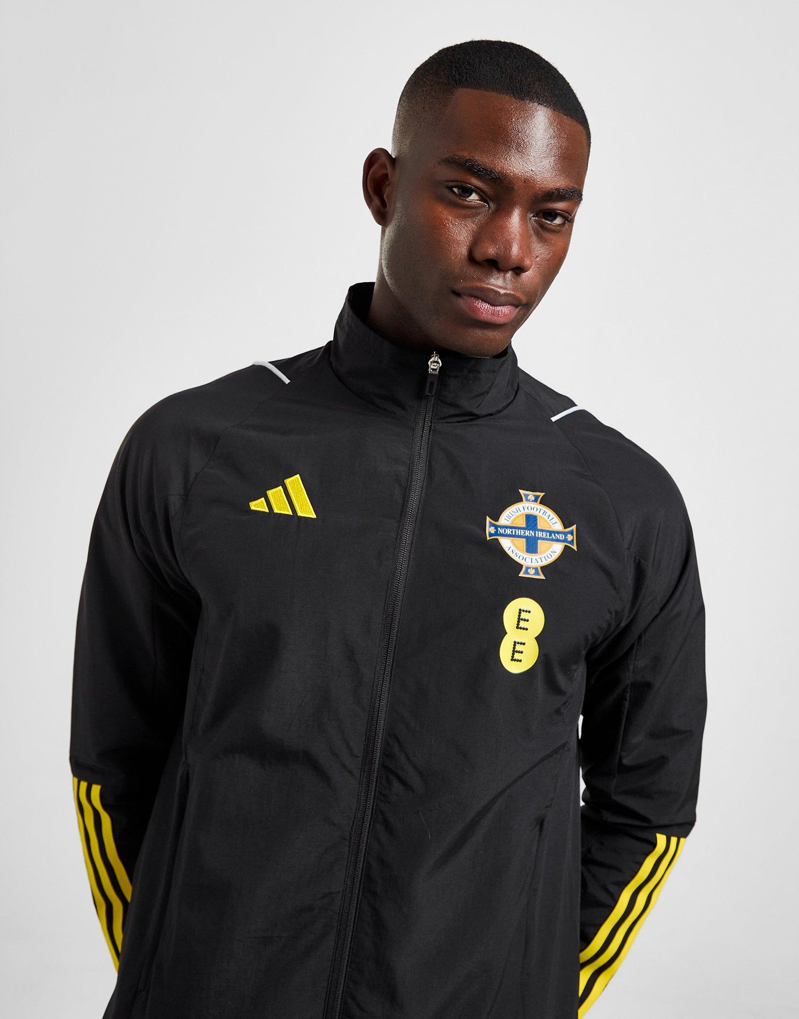 Black adidas Northern Ireland Tiro 23 Presentation Track Jacket