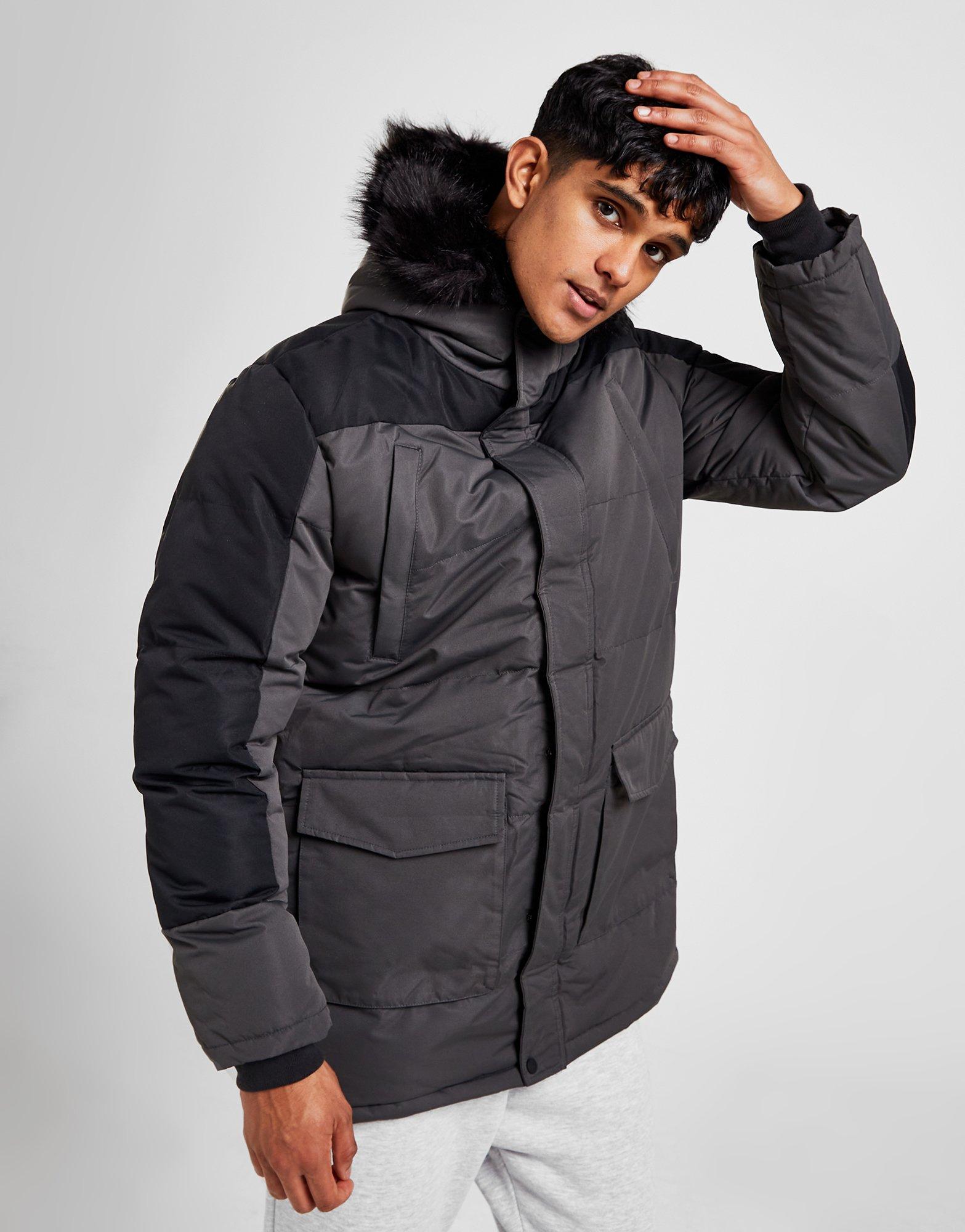 Brave Soul chaquet Parka Stanley Gris | JD Sports España