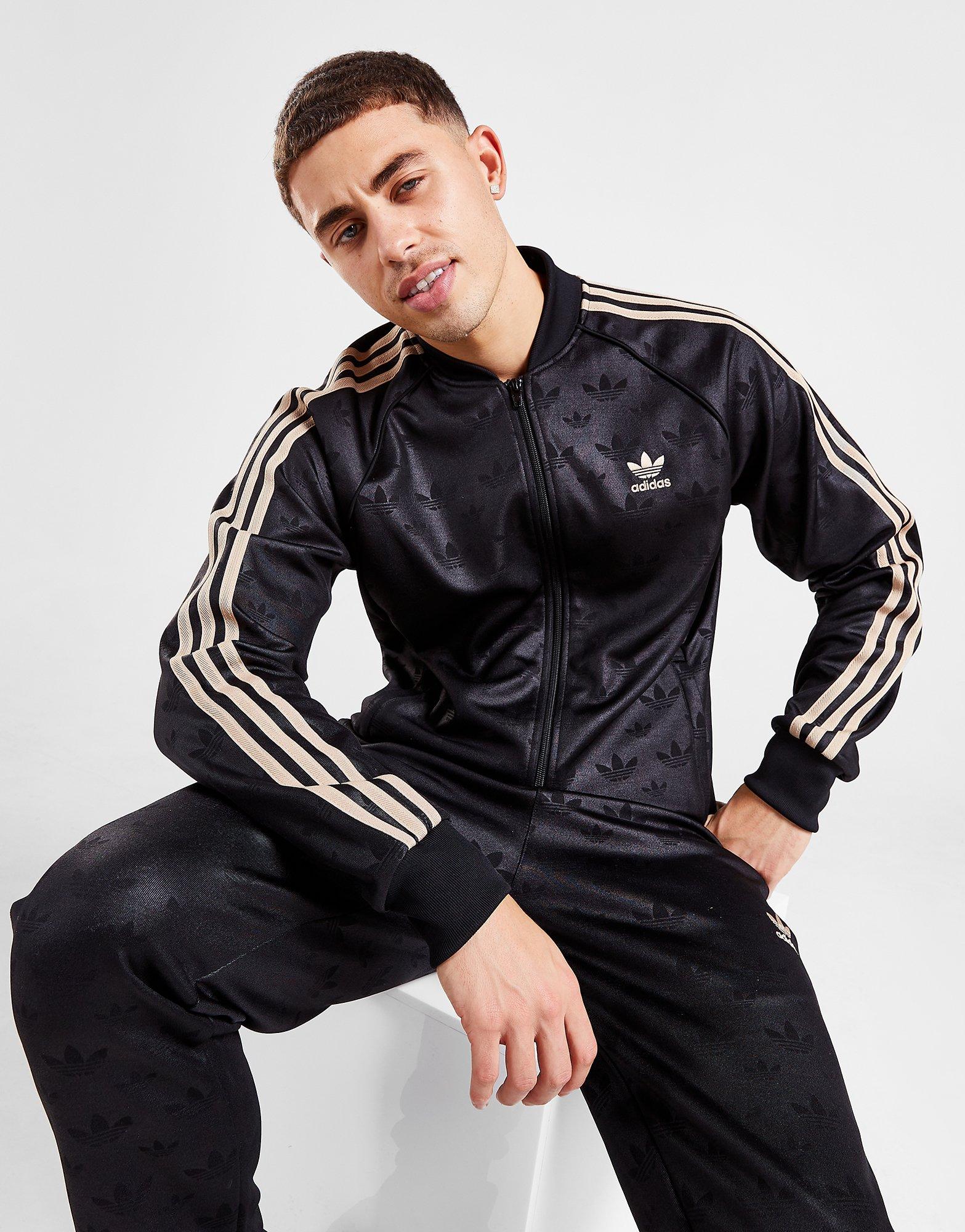 adidas Originals chaqueta de chándal Embossed SST en Negro | JD Sports  España adidas retro chandal