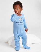 Official Team Manchester City FC 2022/23 Home Babygrow Infant
