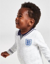 Official Team England Retro '90 Home Babygrow Infant