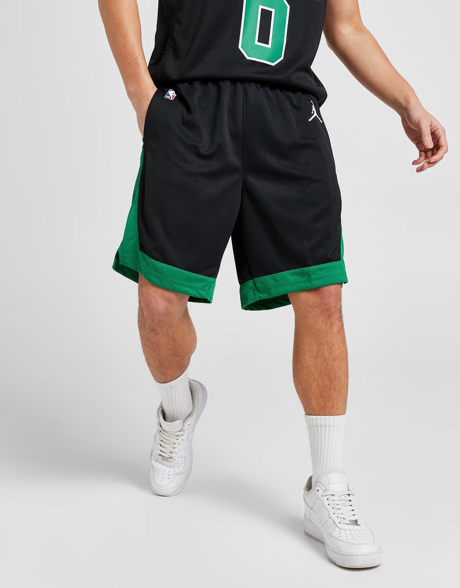 Boston celtics shorts black sale