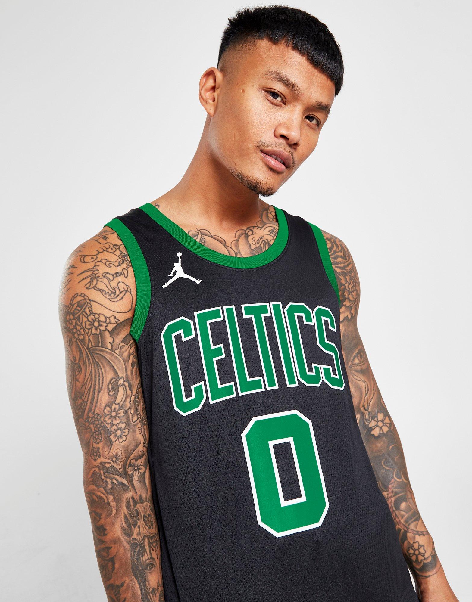 Black Jordan NBA Boston Celtics Tatum #0 Swingman Jersey | JD Sports Global  - JD Sports Global