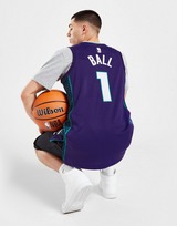 Jordan camiseta NBA Charlotte Hornets Ball #1 Swingman