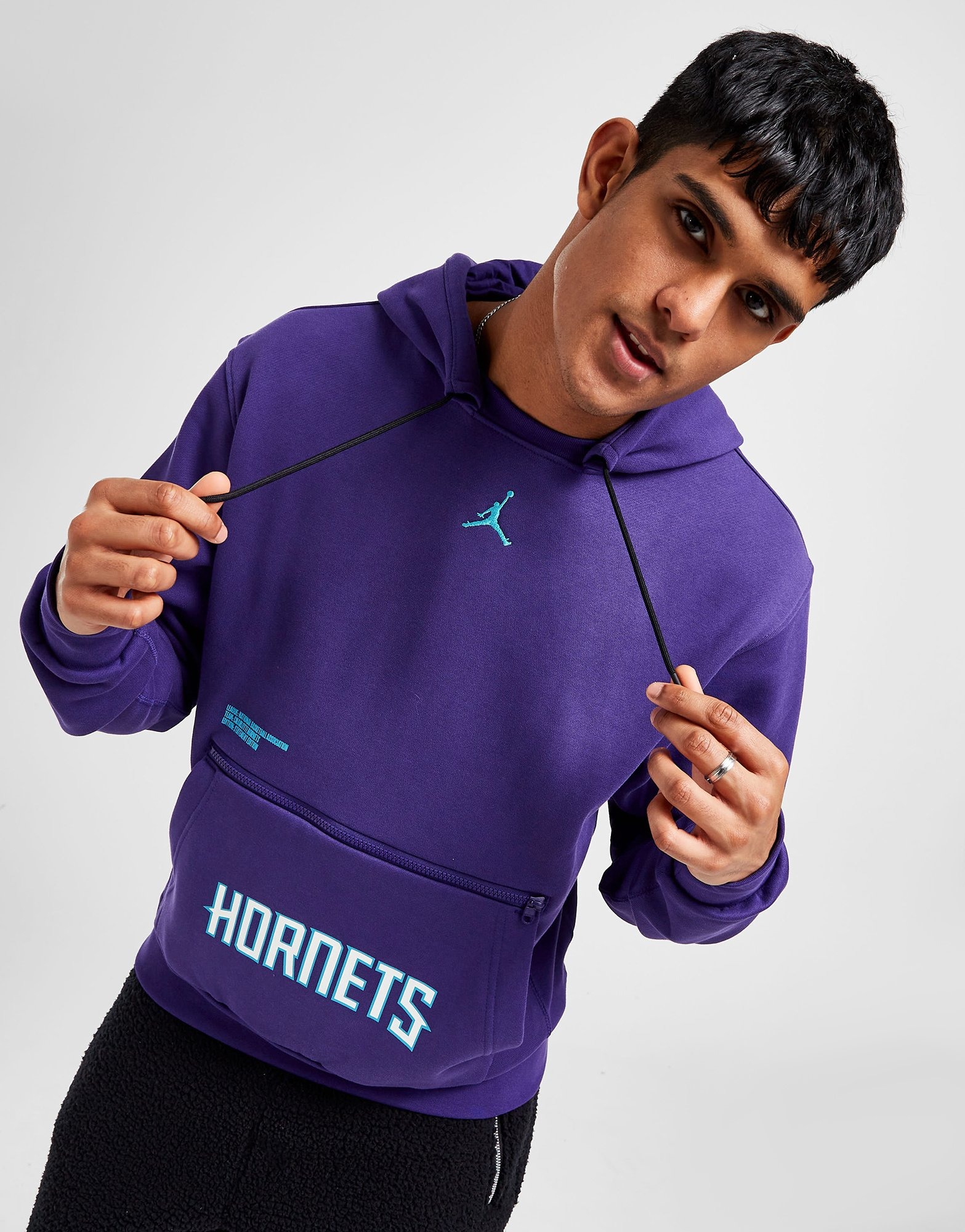 MITCHELL AND NESS City Collection Fleece Hoody Charlotte Hornets