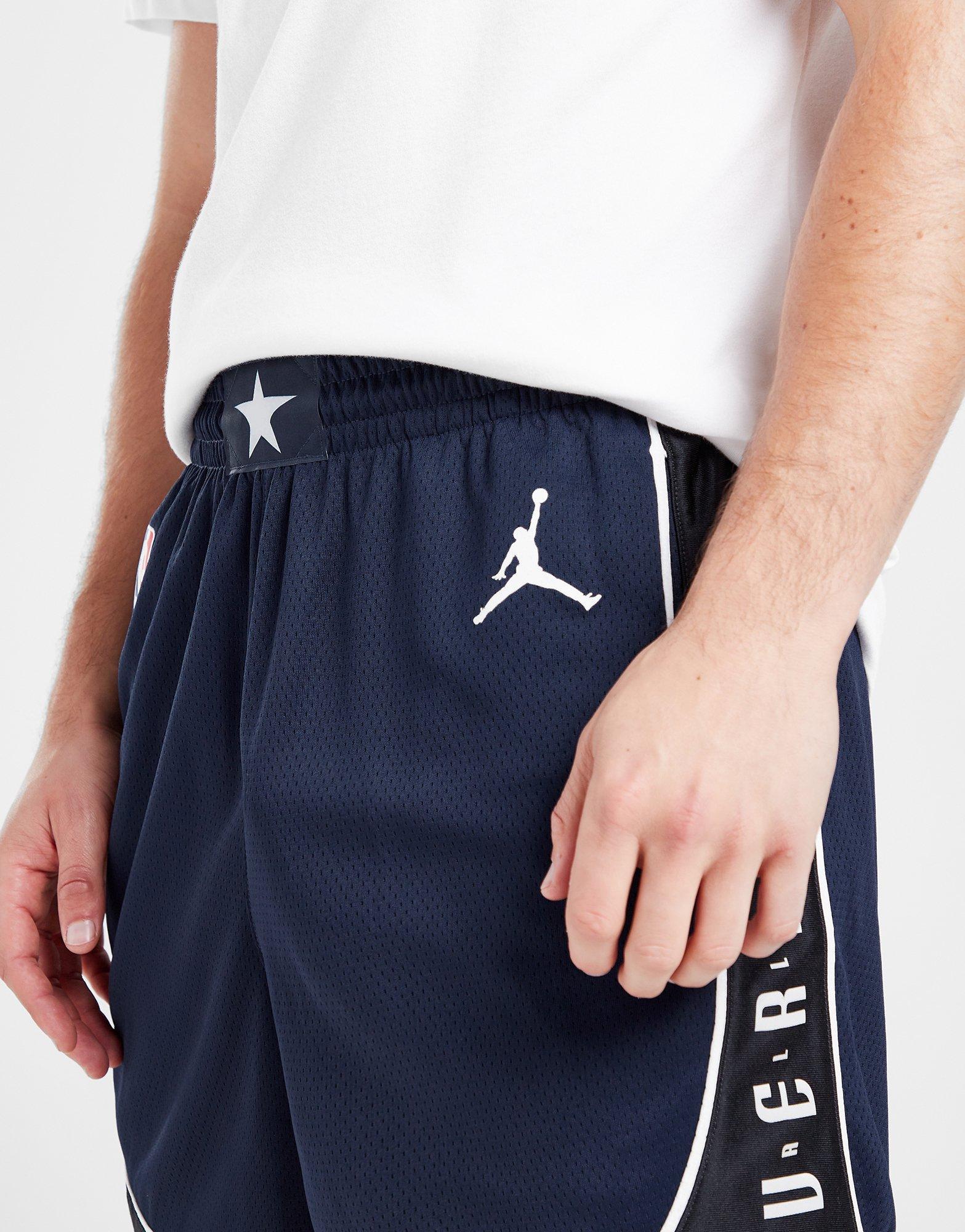 Blue Jordan NBA Dallas Mavericks Swingman Shorts