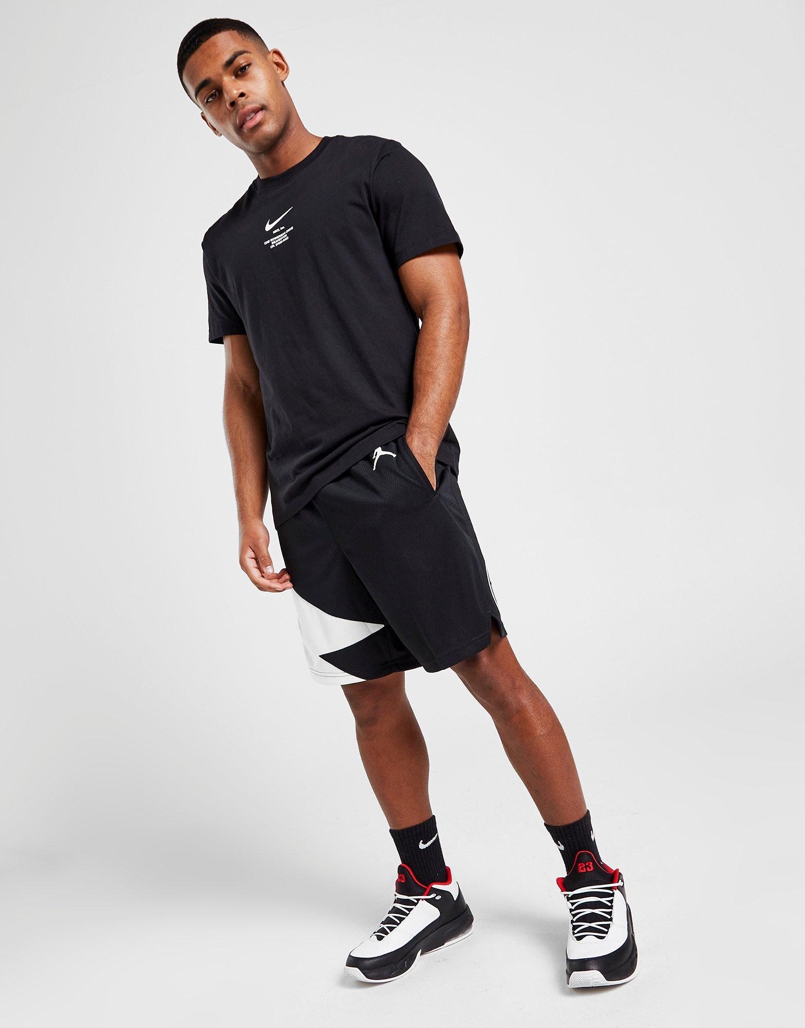 SikSilk Men's Black Mesh Lose Fit Short