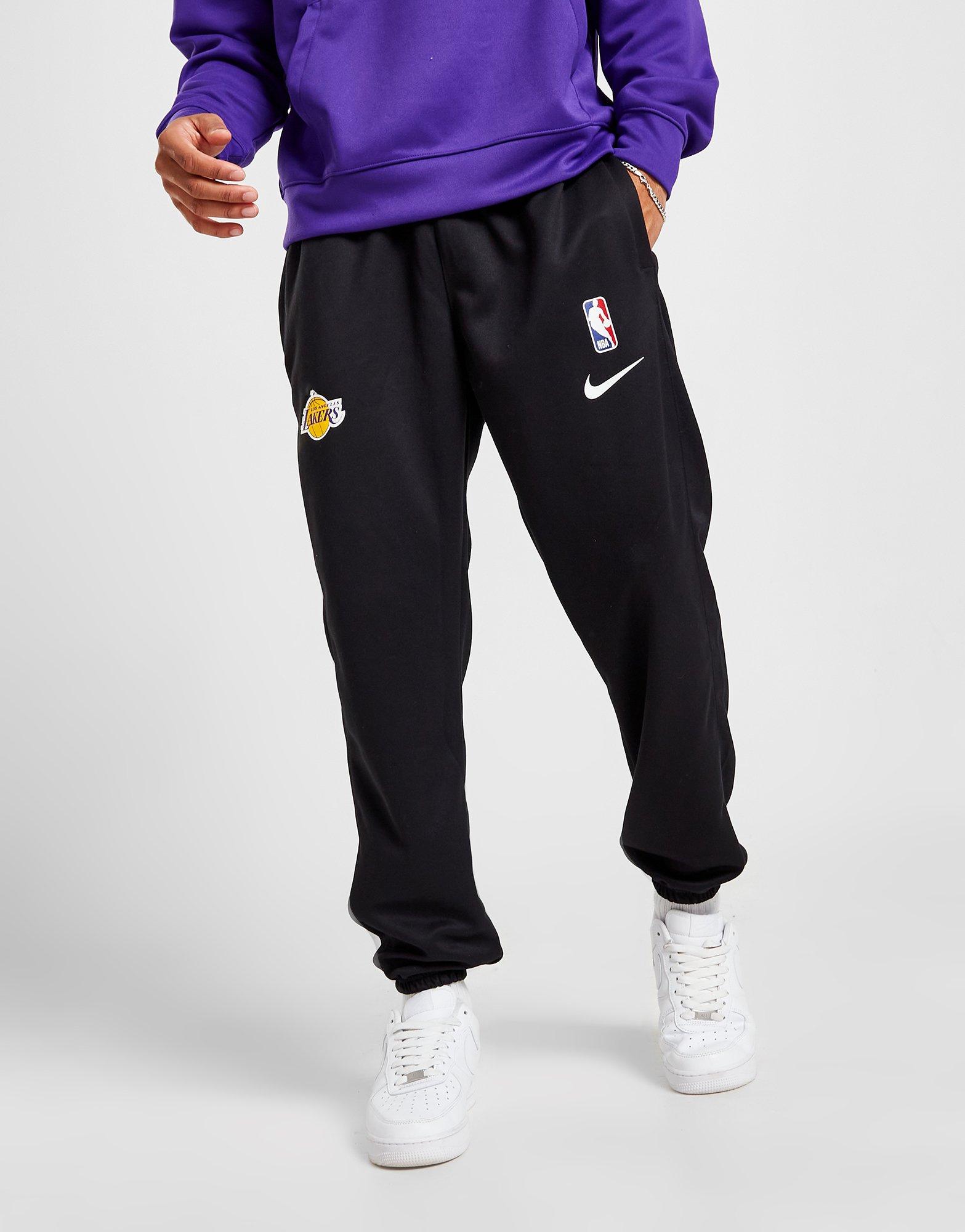 Black Nike NBA LA Lakers Spotlight Track Pants