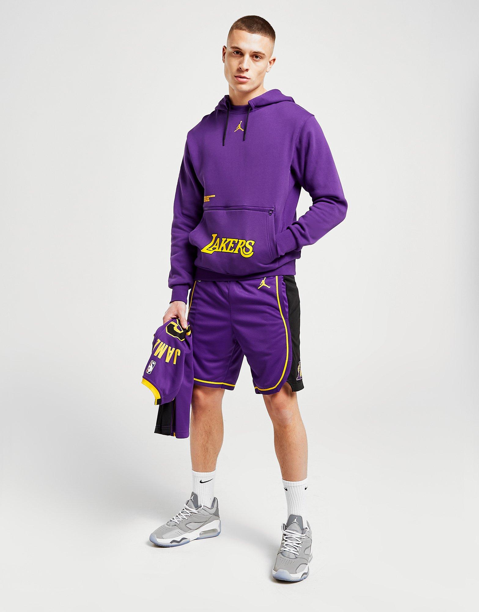 Jordan best sale lakers hoodie