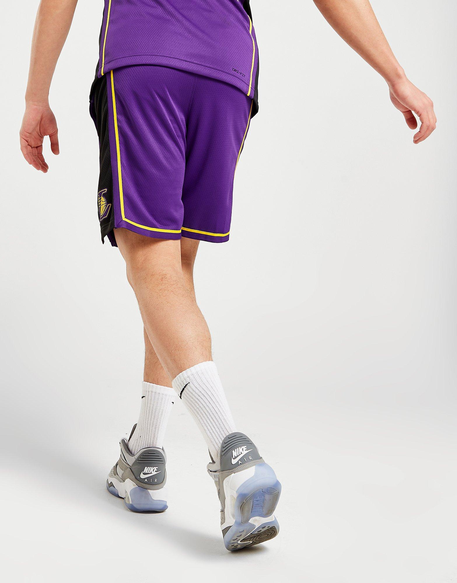 NBA LOS ANGELES LAKERS DRI-FIT HWC SWINGMAN SHORTS