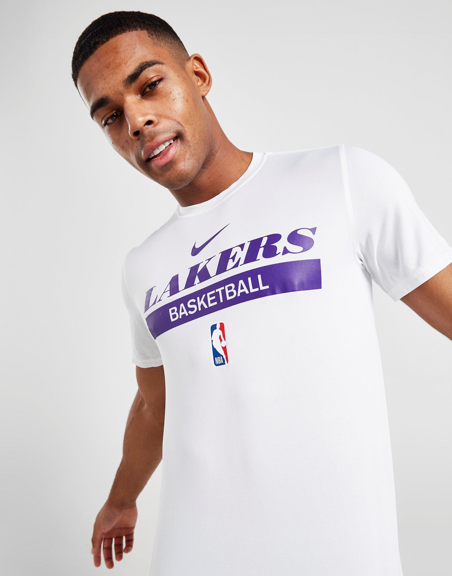 Nike NBA Dri-FIT Los Angeles Lakers Basketball Training Sports