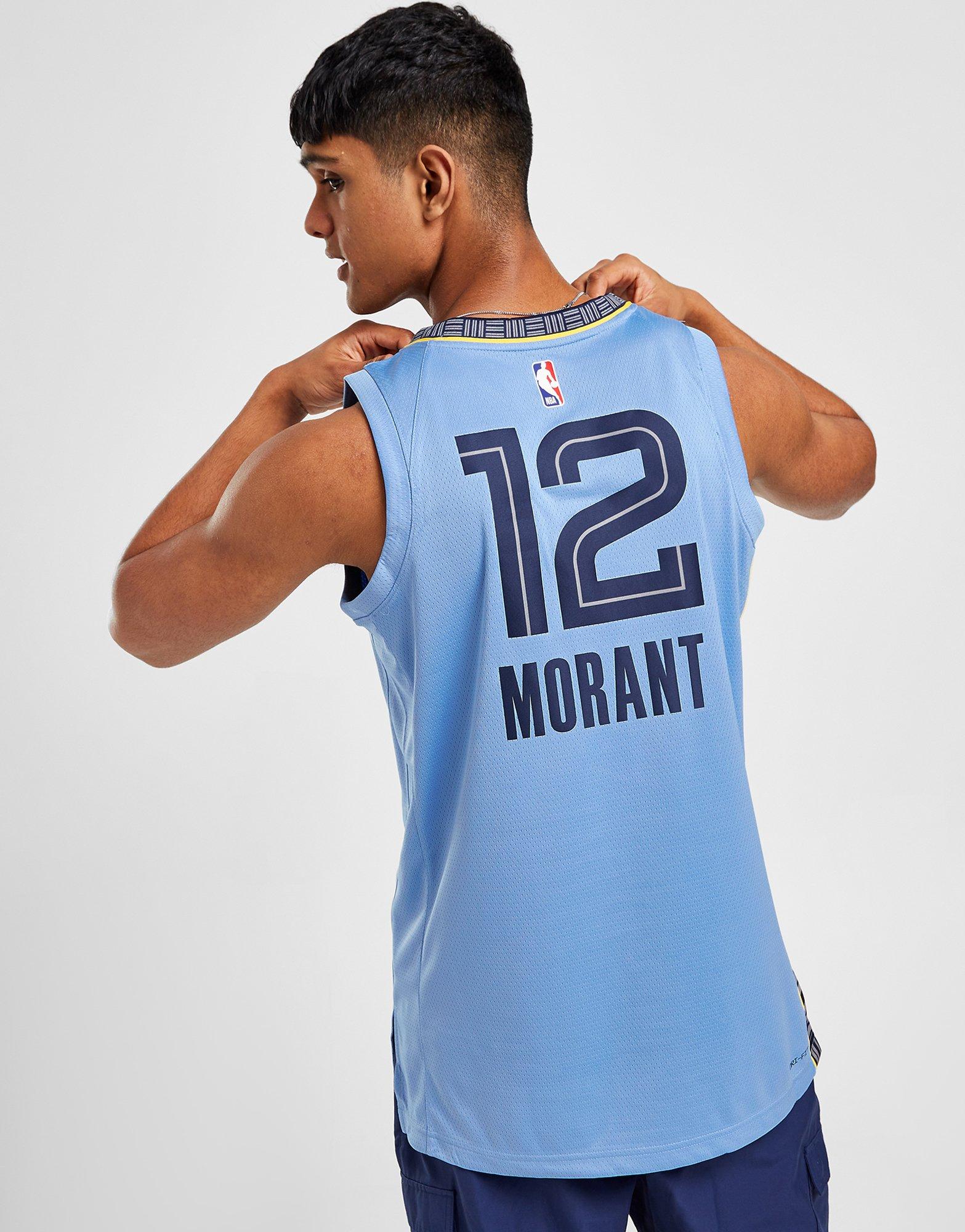 Men's Basketball Jersey #12 Ja Morant Memphis Grizzlies Swingman Jersey  Name and Number Player Sports T-Shirt Size S-XXL 