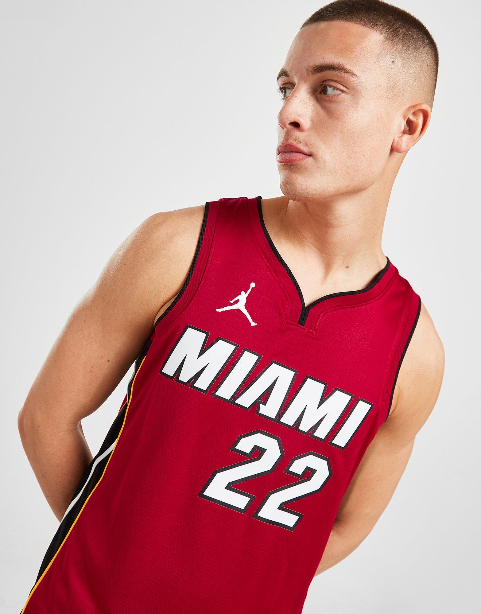 Red Jordan NBA Miami Heat Butler #22 Swingman Jersey - JD Sports