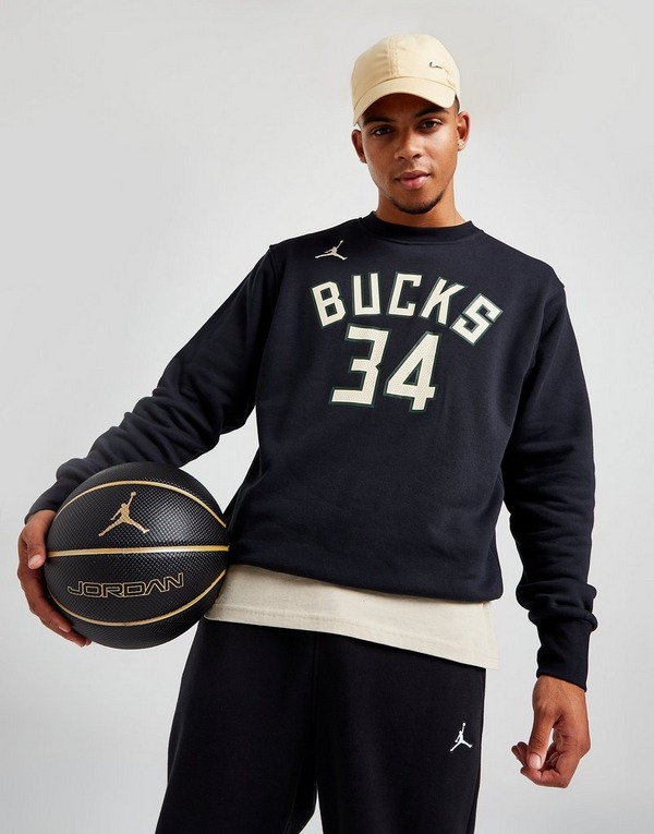 Jordan NBA Milwaukee Bucks Antetokounmpo #34 Sweatshirt