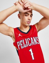 Jordan NBA New Orleans Pelicans Williamson #1 Basketlinne Herr
