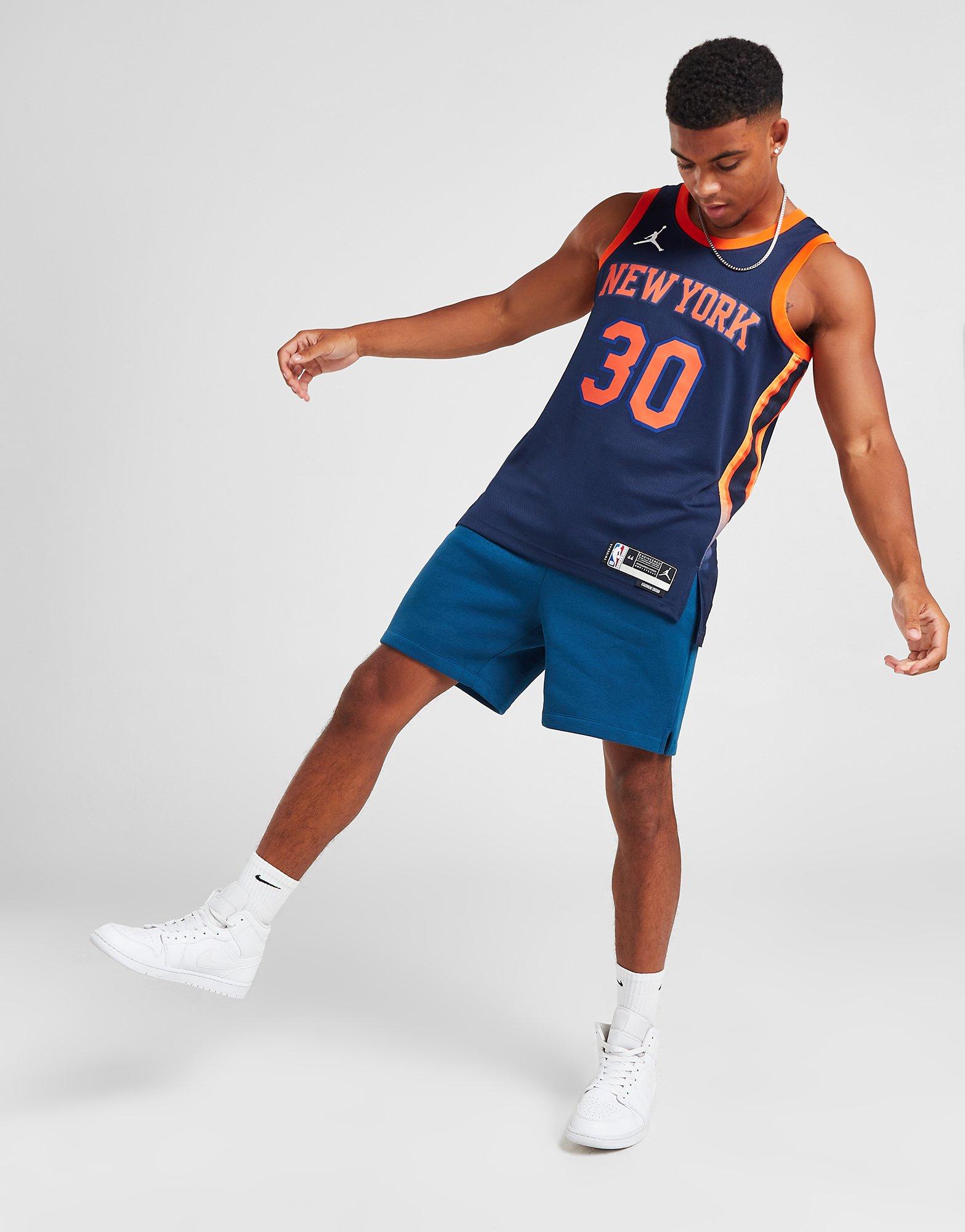 Blue Jordan NBA New York Knicks Randle #30 Swingman Jersey