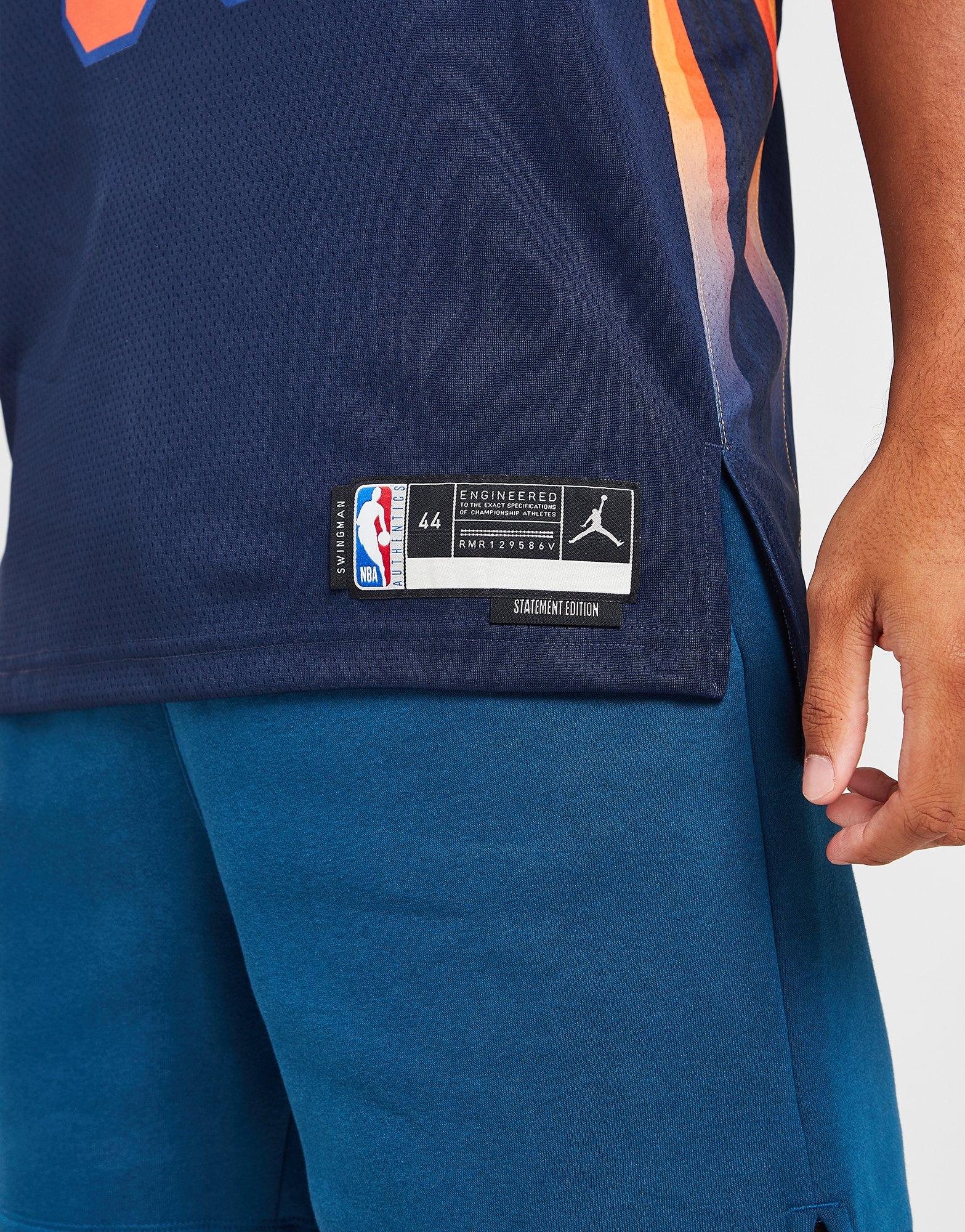 Blue Jordan NBA New York Knicks Randle #30 Swingman Jersey - JD Sports  Global