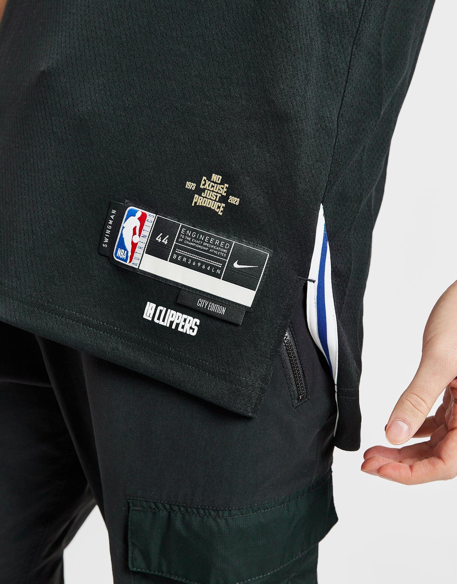 Black Nike NBA LA Clippers Leonard #2 Swingman Jersey