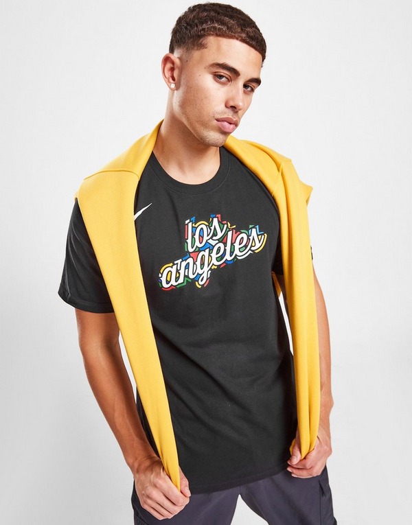 buscar aprender estoy feliz Nike camiseta NBA LA Clippers City Edition en Negro | JD Sports España