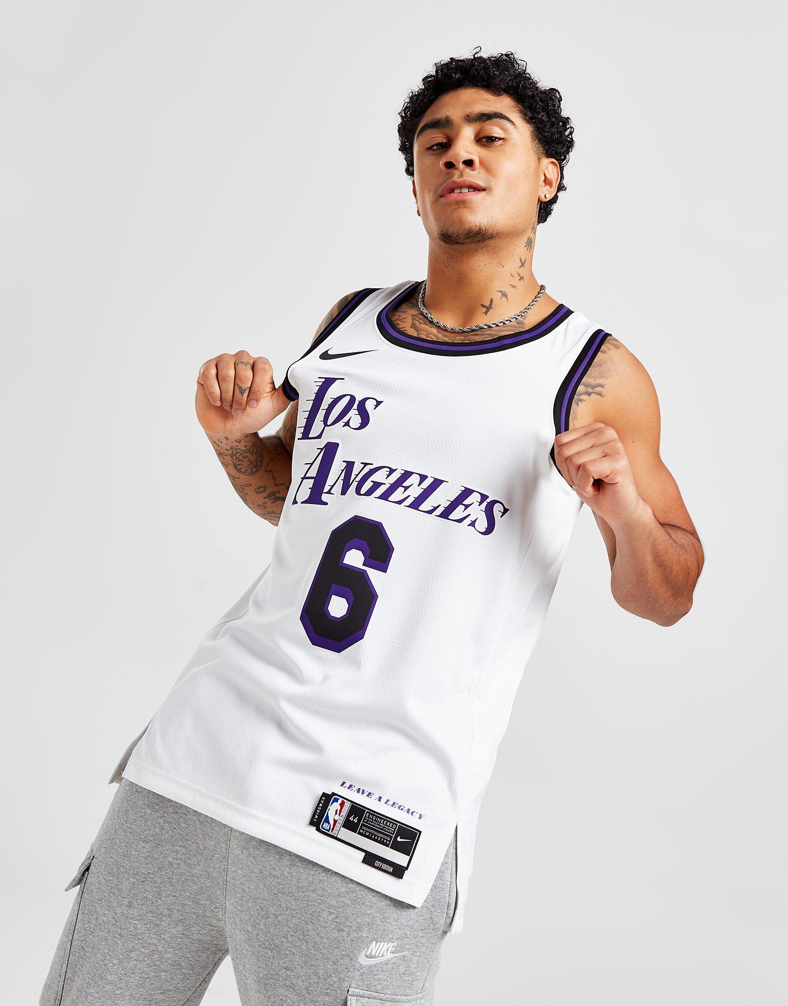 Youth Fanatics Branded Anthony Davis White Los Angeles Lakers 2022/23 Fastbreak Jersey - City Edition