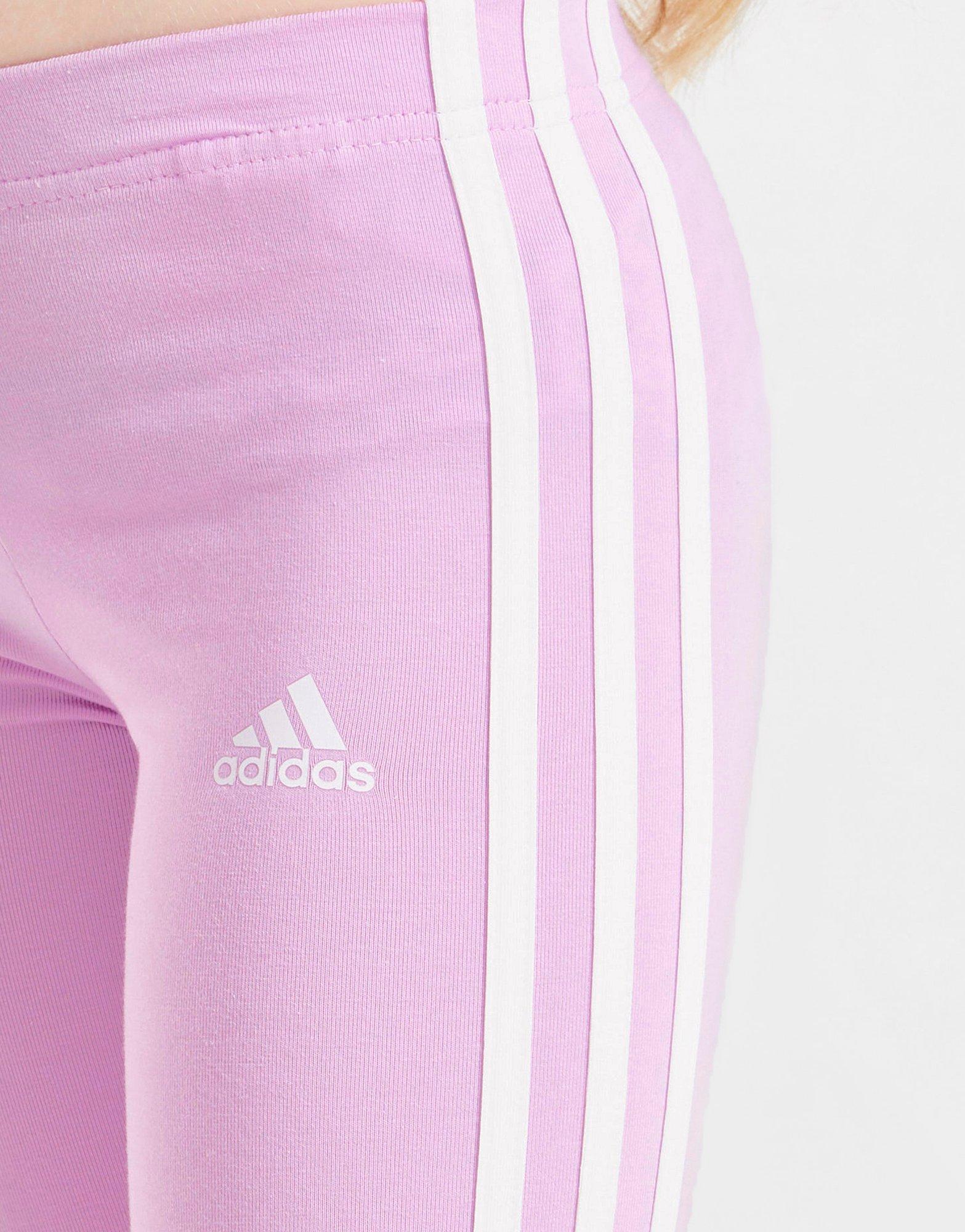 adidas Girls' Linear Crop Hoodie/Leggings Set Children