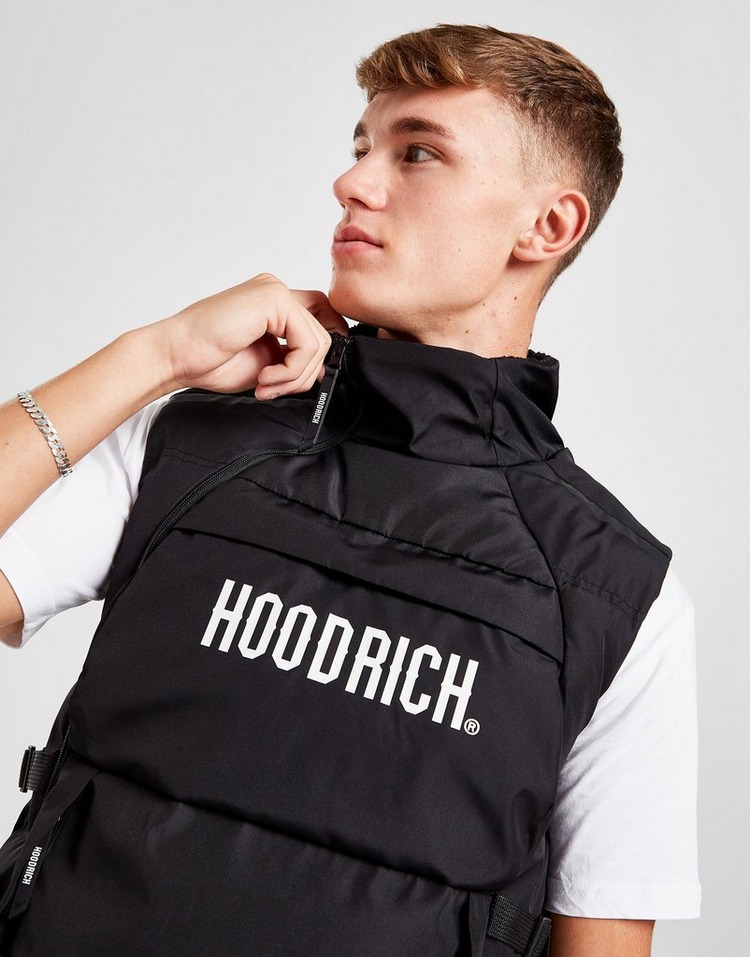 Black Hoodrich Astro V3 Vest Jacket | JD Sports UK
