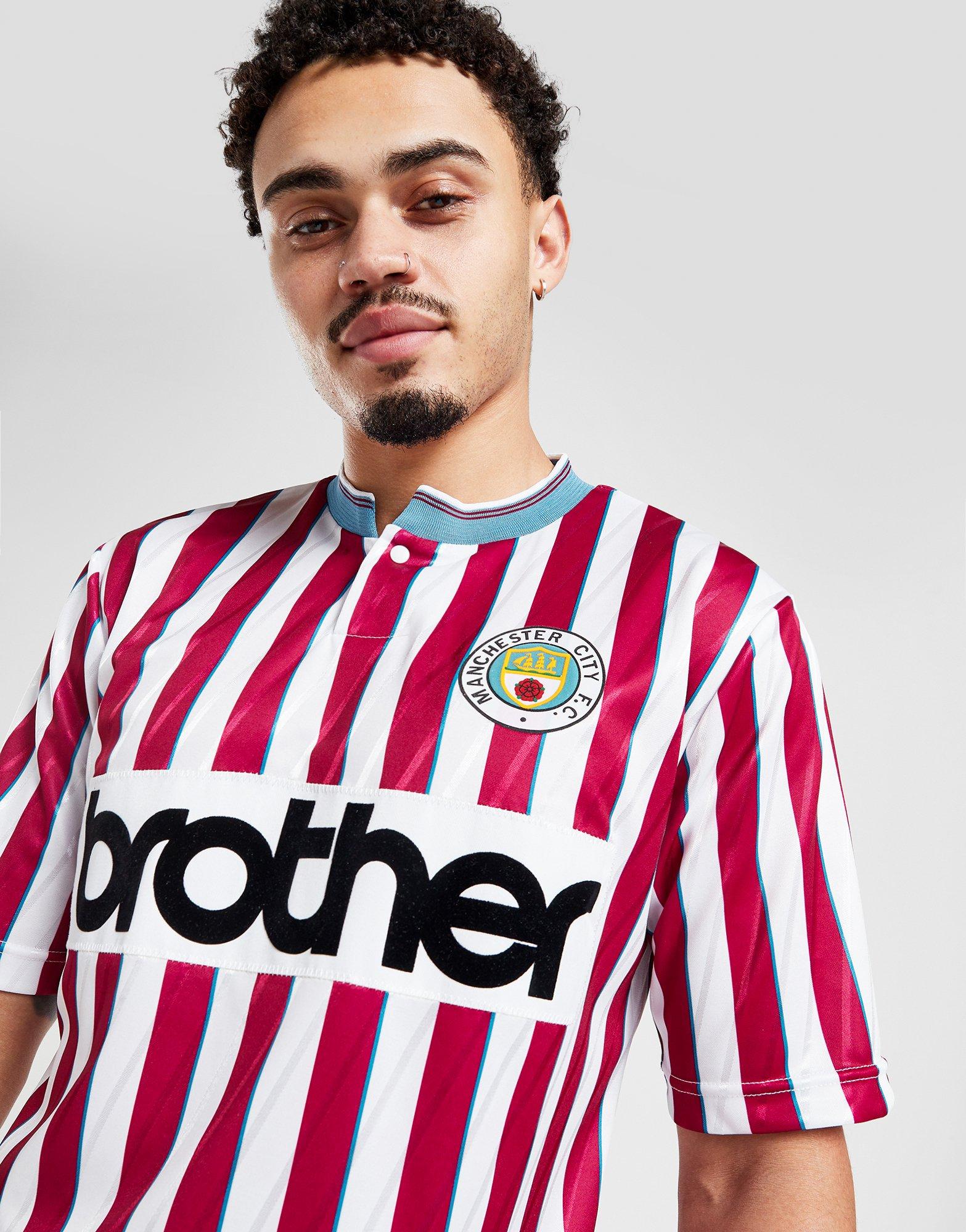 Score Draw Manchester City FC '88 Retro Away Shirt