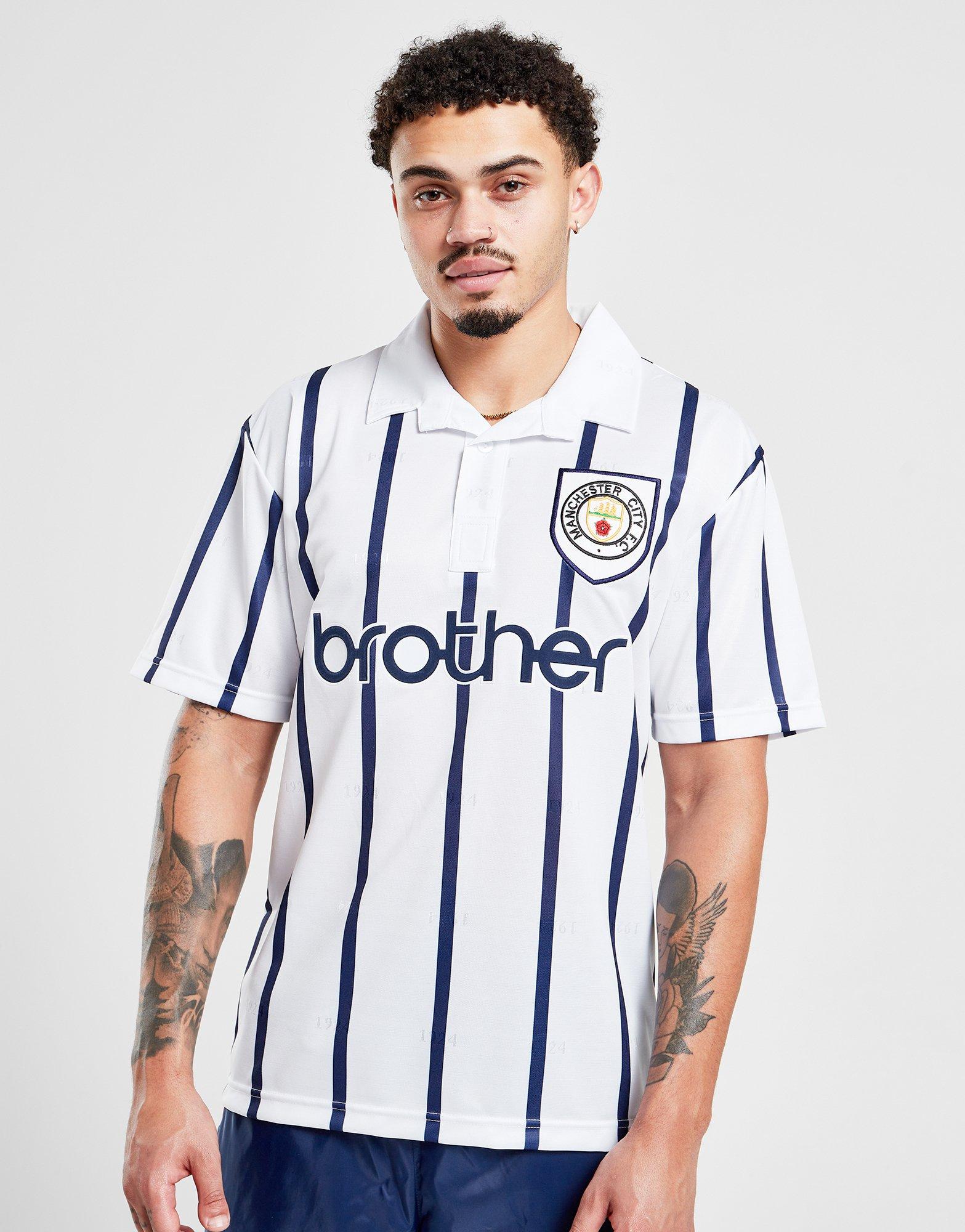 Purple Score Draw Manchester City FC '93 Retro Away Shirt - JD