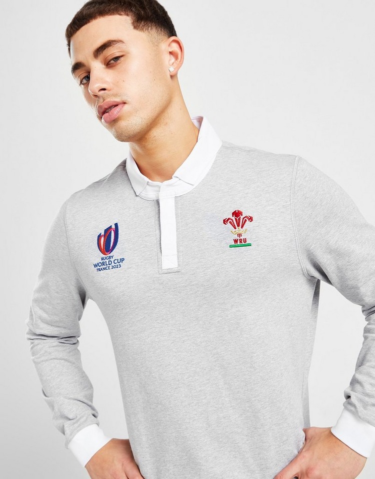 Macron Wales Rugby Union World Cup 2023 Long Sleeve Shirt