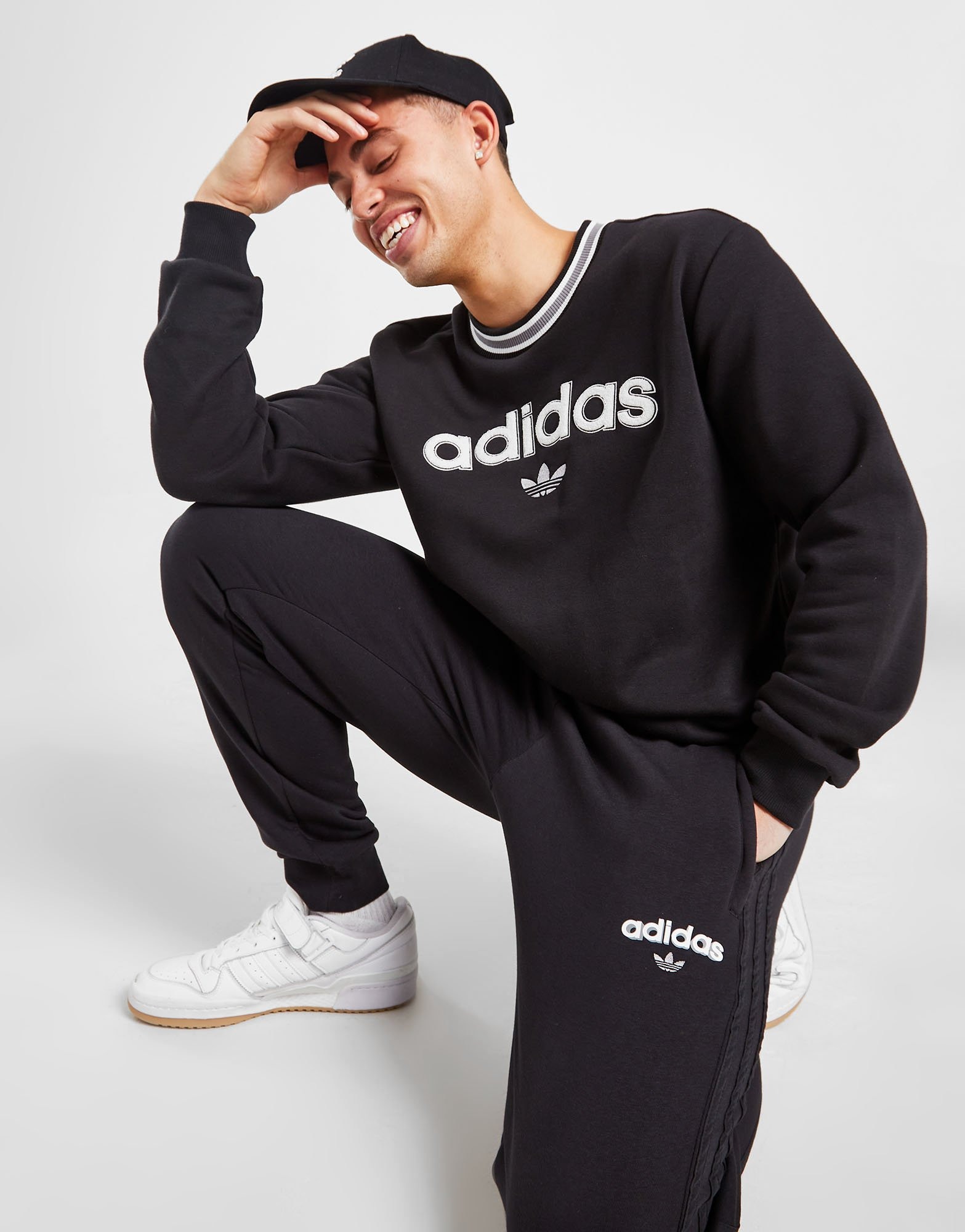 adidas Originals sudadera Collegiate Negro
