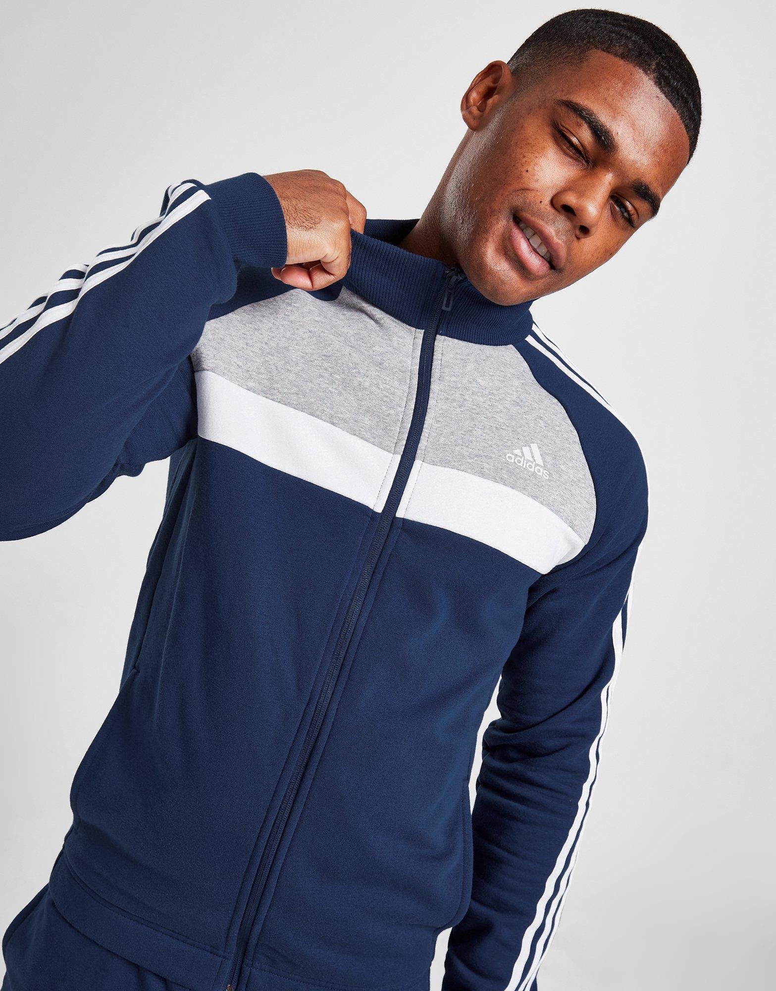 protestantiske Merchandising bagagerum Adidas Badge Of Sport Colour Block Fleece Tracksuit