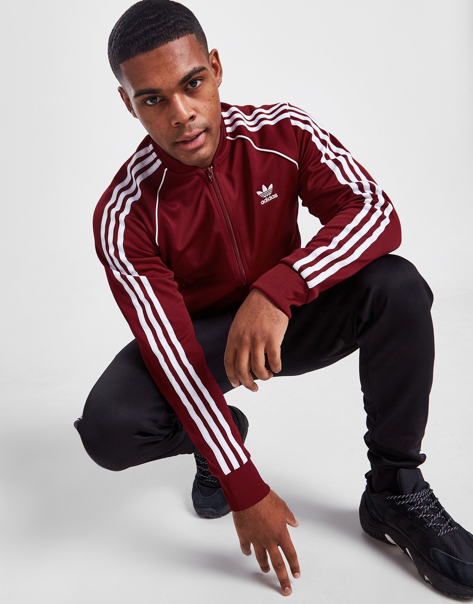 meesterwerk Haas kwaadaardig Rood adidas Originals SS Trainingsjack Heren - JD Sports Nederland