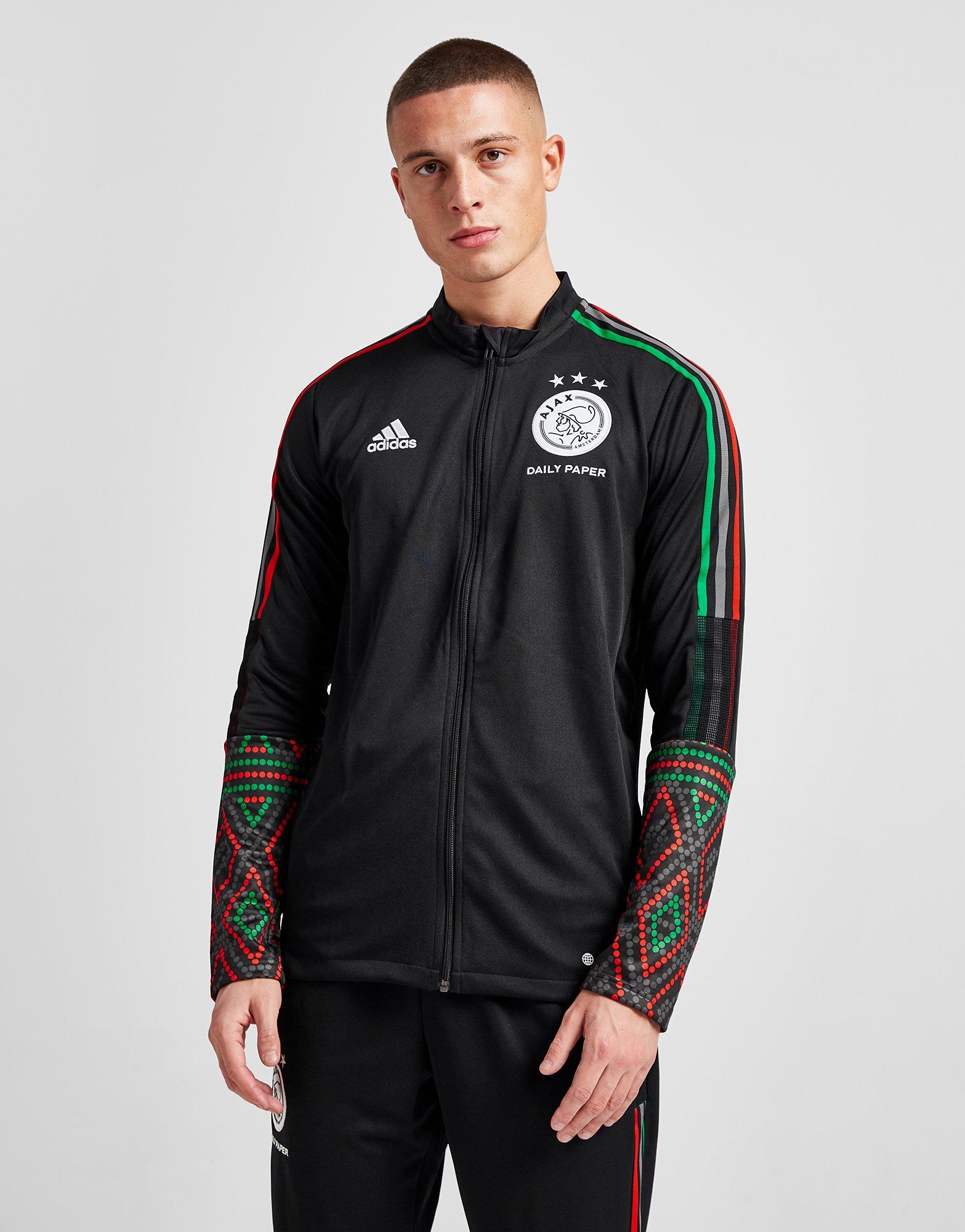 magasin Ledig imod Black adidas Ajax x Daily Paper Track Jacket | JD Sports Global