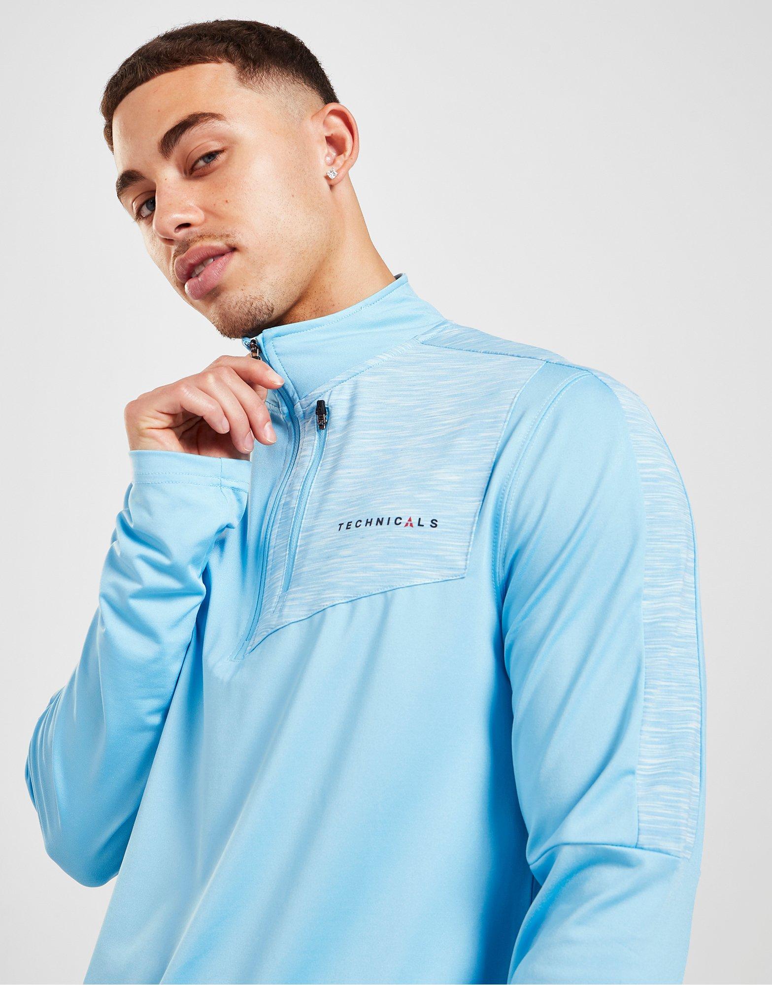 TECHNICALS Granite 1/4 Zip Top