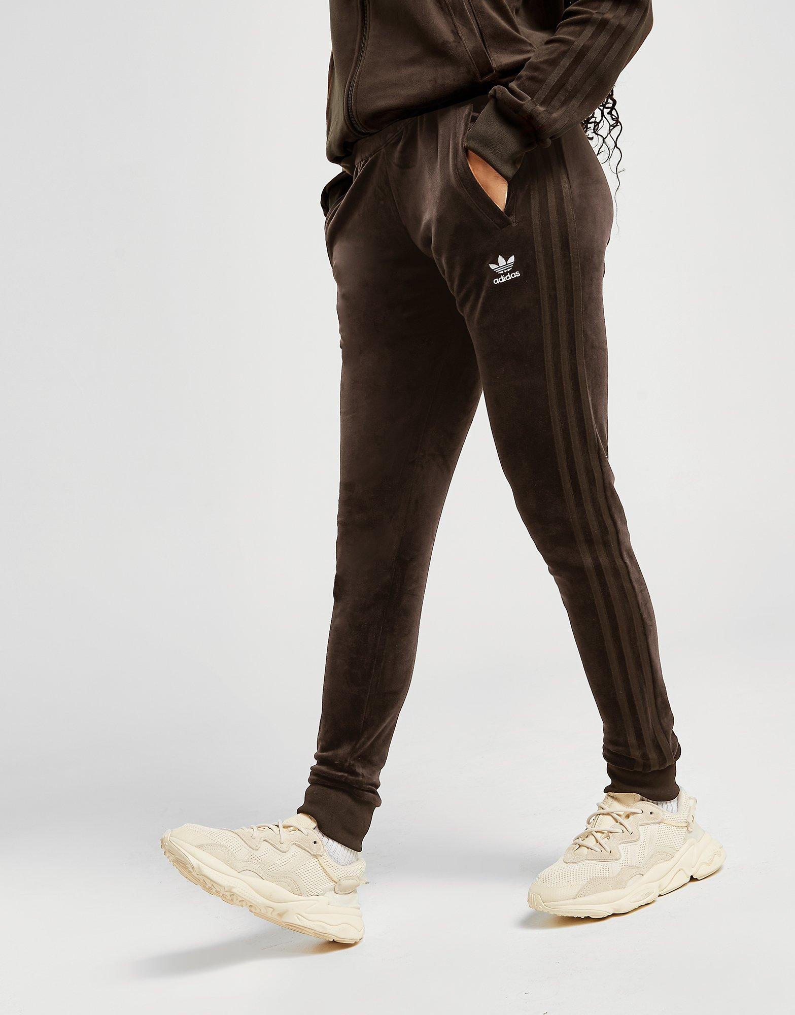 adidas Originals Velour 3 Stripes Track Pants